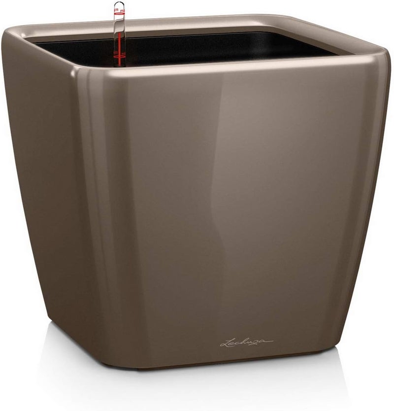 Lechuza QUADRO Premium LS 43 taupe high gloss 16185 - Image 1