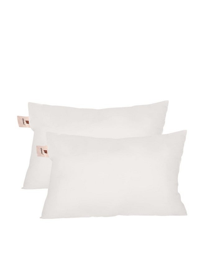Home-The Best is for You Micro Fiber Cushion Insert Extra Soft, White (Pack of 2, 12x18 Inch) - Image 1