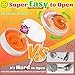 WATERELF Play Putty Slime for Kids Fidget Sensory Artistic Therapy Putty Toys for Boys Girls Adults Stress Relief NonSticky 311 Inch 32 Oz Orange - Image 4