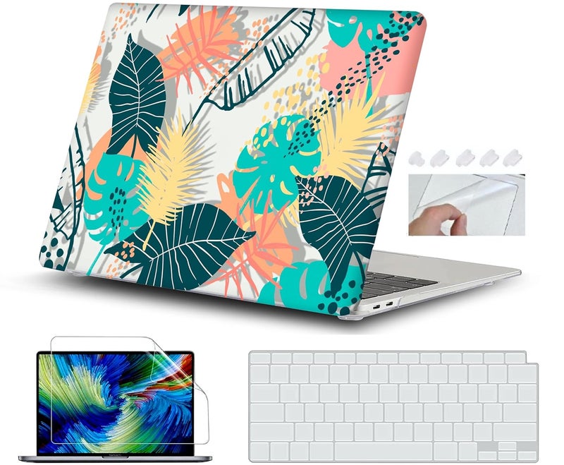 GIOIA BAZAAR Case for MacBook Air 15 inch 2023 2024 Release M3 A3114 M2 A2941 Liquid Retina Display Chip Crystal Clear Case with Liquid Retina Display, Plastic Hard Shell, (Design06) - Image 1