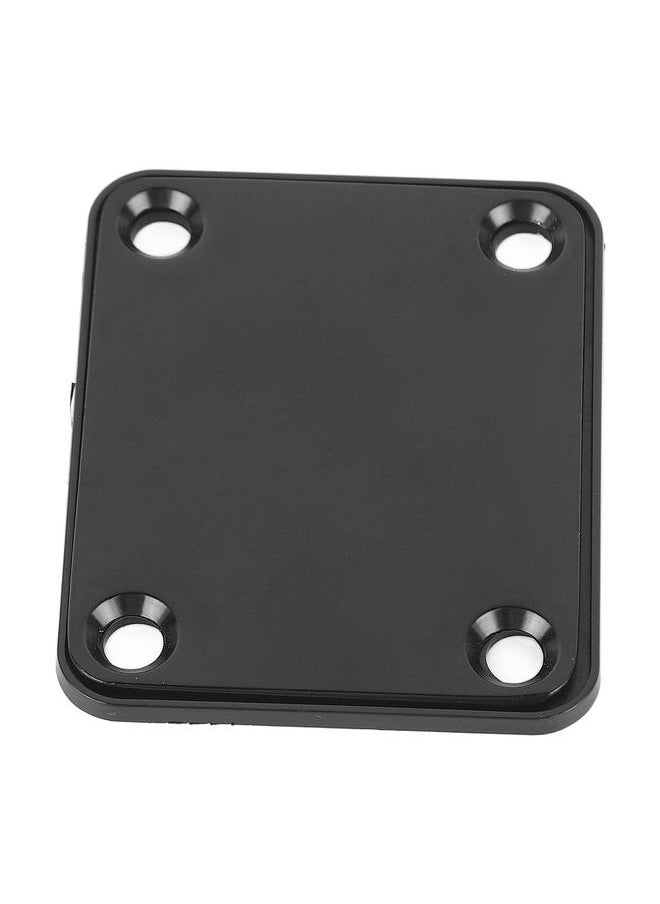 Thoraya - Electric Guitar Neck Plate Metal Guitar Neck Reinforcing Protective Board for Replacement Black - Image 1