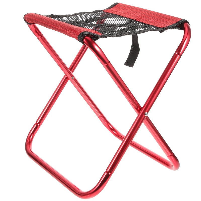 Portable Folding Stool Lightweight Compact Camping Chair For Outdoor Fishing Hiking - Image 2