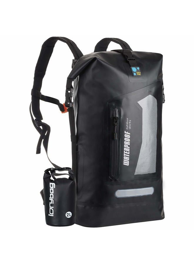 IDRYBAG Waterproof Dry Bag Dry Sack, Lightweight Dry Backpack Water Sport, Hiking Dry Backpack Shoulder Straps 20L/30L/40L - Image 1