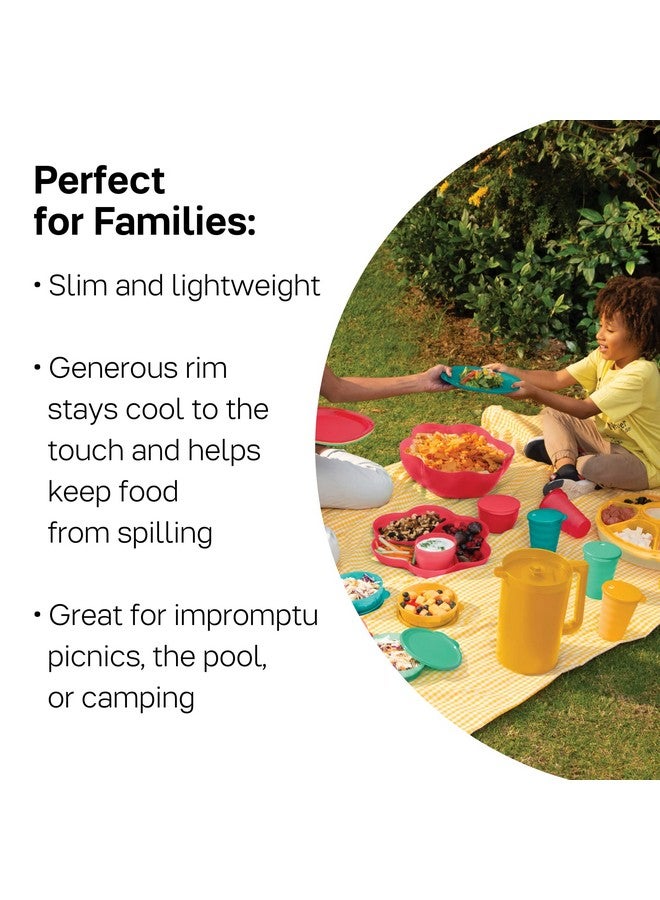 Tupperware أطباق غداء قابلة لإعادة التسخين من علامة توبيروير - آمنة في غسالة الصحون والميكروويف - خالية من BPA - قابلة لإعادة الاستخدام، خفيفة الوزن، متينة ورائعة للأطفال - Image 3