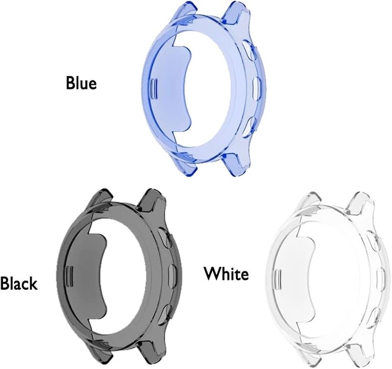 Blue TPU Protective Cover For Garmin Venu 2 Plus Watch Full Coverage Case - Image 3