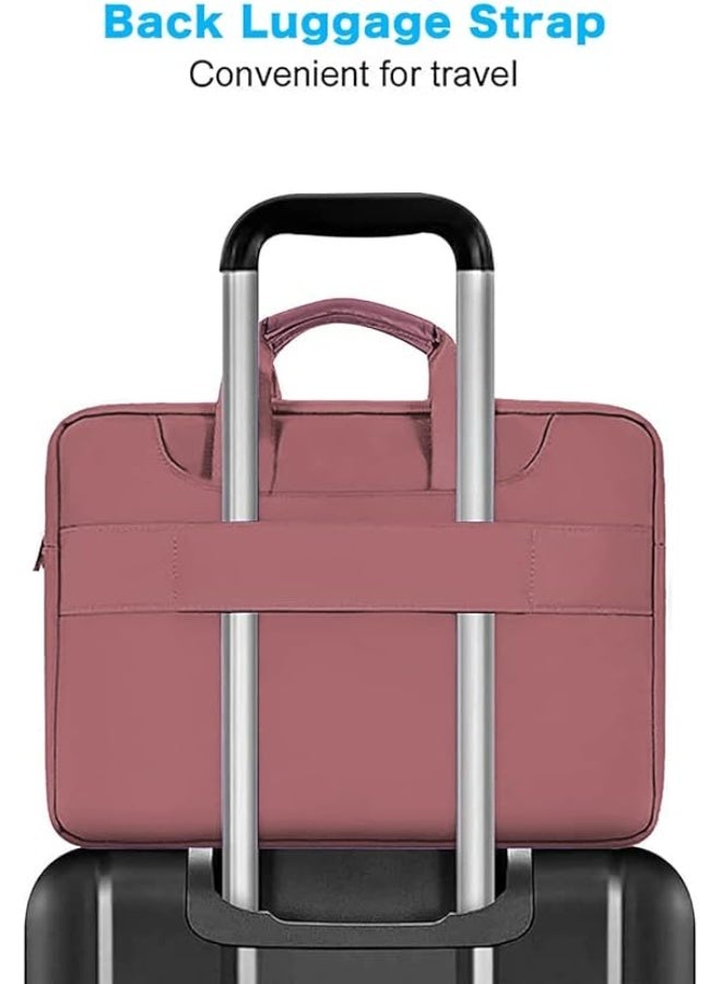 MOSISO 360° Protective Laptop Shoulder Bag, Compatible with MacBook Air 15-inch (M4 A3241 / M3 A3114 / M2 A2941) and MacBook Pro 16-inch, fits 15 to 15.6-inch notebooks, featuring a comfortable shoulder strap and matching colors, offering full protection against shocks and scratches, perfect for travel, work, and study – Laptop Bag – Shoulder Bag – Protective Sleeve – MacBook Accessories - Image 3