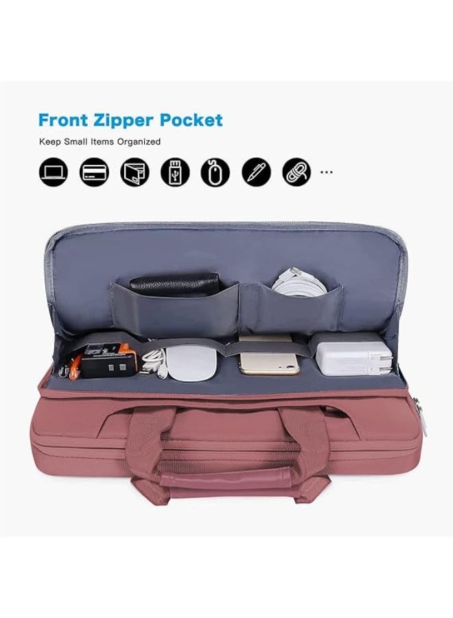 MOSISO 360° Protective Laptop Shoulder Bag, Compatible with MacBook Air 15-inch (M4 A3241 / M3 A3114 / M2 A2941) and MacBook Pro 16-inch, fits 15 to 15.6-inch notebooks, featuring a comfortable shoulder strap and matching colors, offering full protection against shocks and scratches, perfect for travel, work, and study – Laptop Bag – Shoulder Bag – Protective Sleeve – MacBook Accessories - Image 5