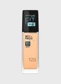 MAYBELLINE NEW YORK Fit Me Foundation Matte & Poreless Foundation 16H Oil Control with SPF 22 - 123