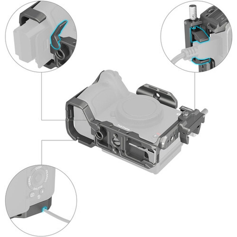 Smallrig Hawklock Quick Release Cage Kit for Sony FX3 / FX30 - Image 3