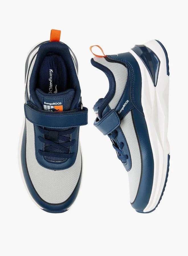kangaROOS Boys Hook & Loop Ankle Sneakers