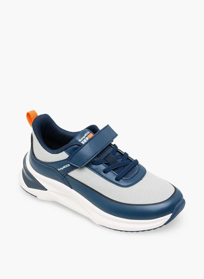 kangaROOS Boys Hook & Loop Ankle Sneakers