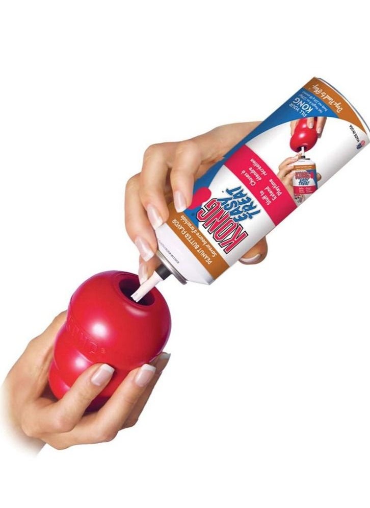 Classic Super Chewy Bouncy Dog Toy Red