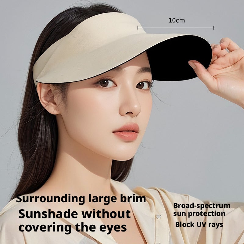 Summer Sun Hat UV Protection Outdoor Foldable Wide Brim Breathable Hat XMZ291 - Image 1