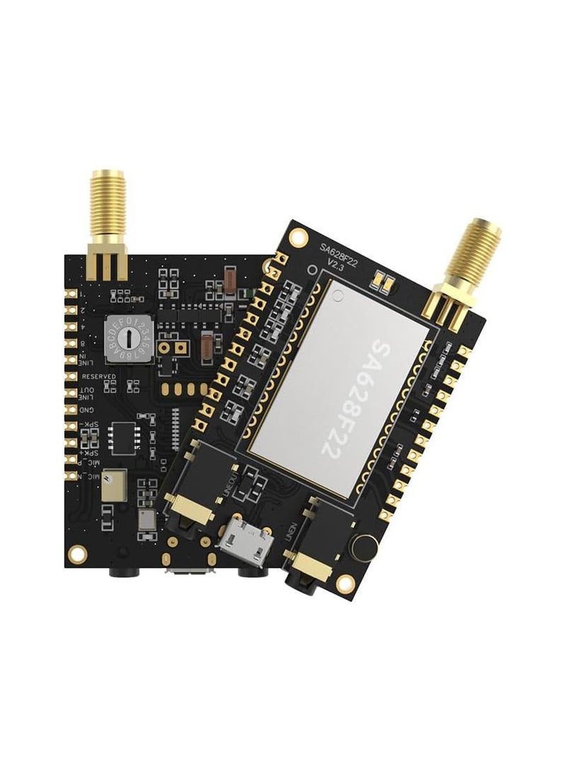 SA628F22 Full Duplex High Voice Quality 420~510MHz Wireless Audio TX RX Modules x 2 PCS  - Image 2