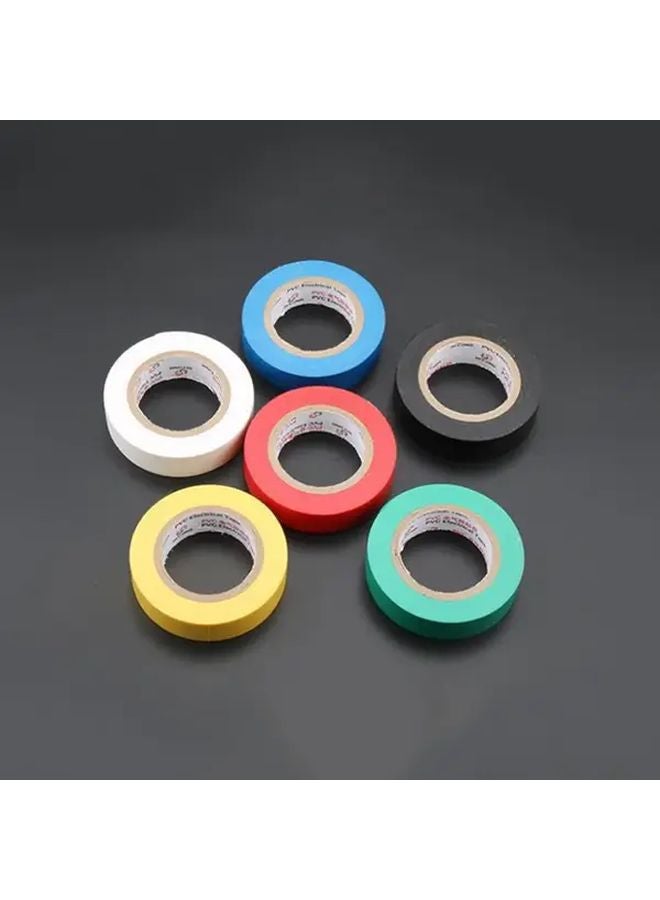 10 Pcs Multicolor Insulated Waterproof Electrical Tape Heavy Duty Wire Wrapping Sealing - Image 2
