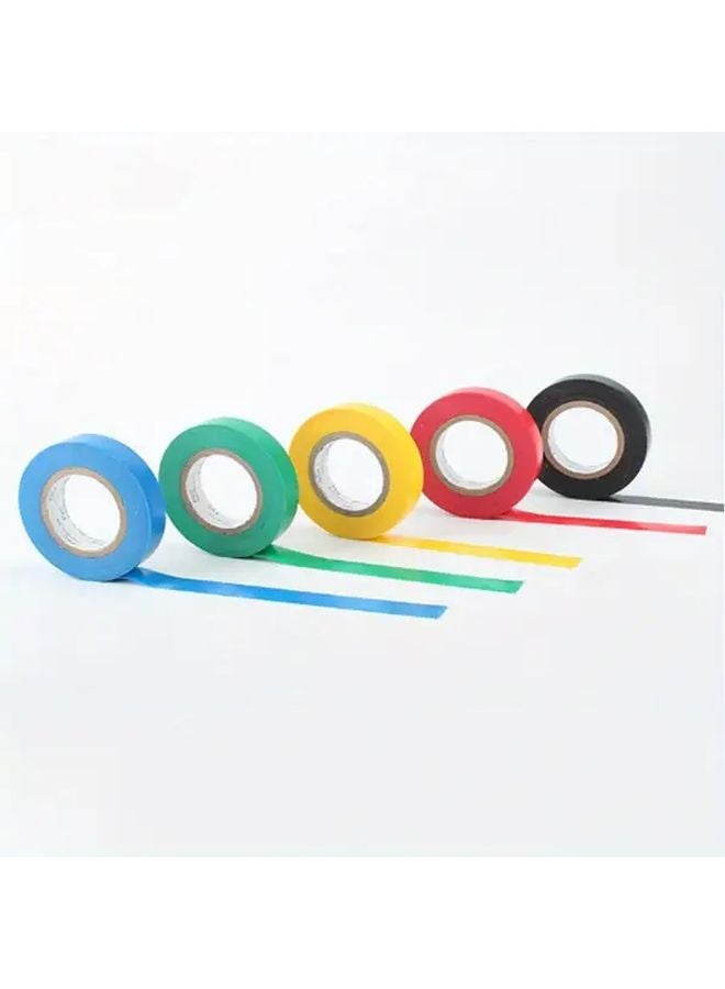 10 Pcs Multicolor Insulated Waterproof Electrical Tape Heavy Duty Wire Wrapping Sealing - Image 4
