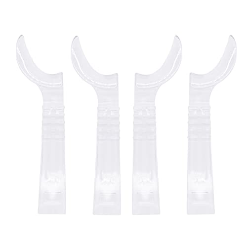 Angzhili 4 Pcs Dental Intraoral Cheek Retractor,Half-Lip Retractor,Unilateral Lip Retractors for Adults,Oral Care Tool,2 Left+2 Right,Large Size - Image 1
