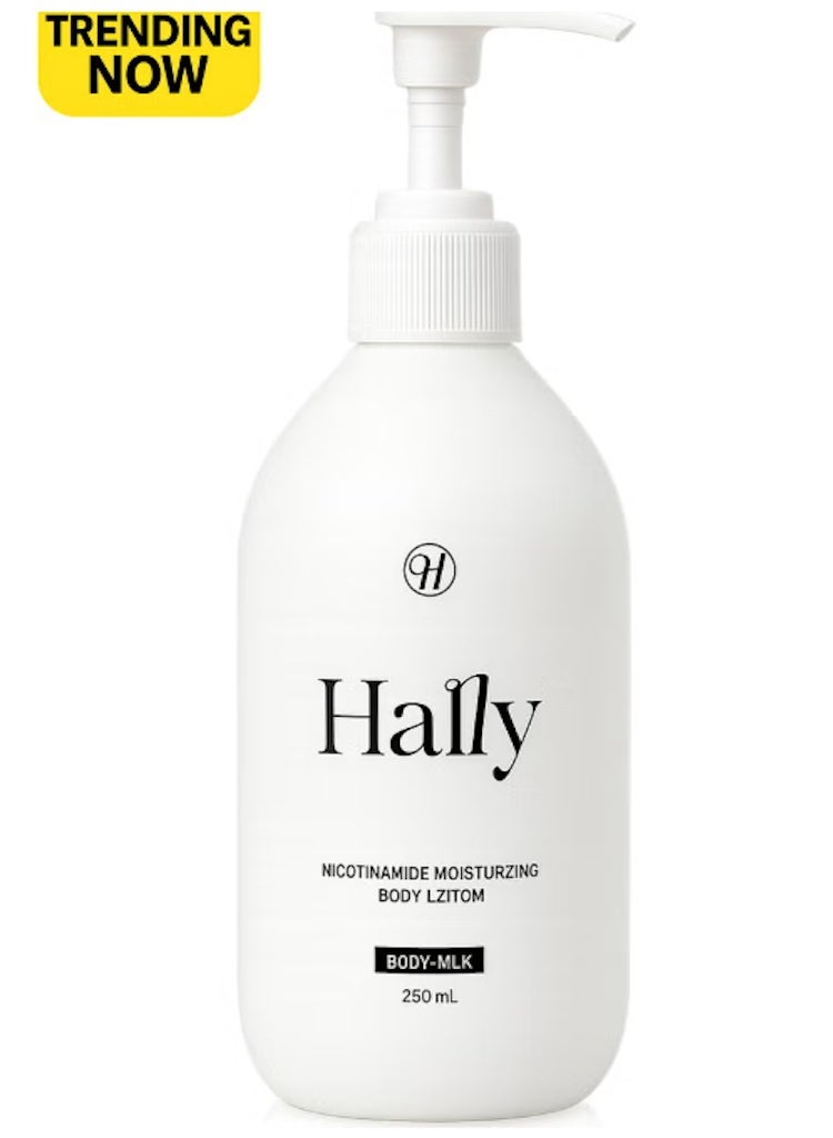 Hally Body Milk 250ml Nicotinamide Moisturizing Body Lotion Skin Whitening Nourishing Hydrating For Dry Skin Women and Men - Image 1