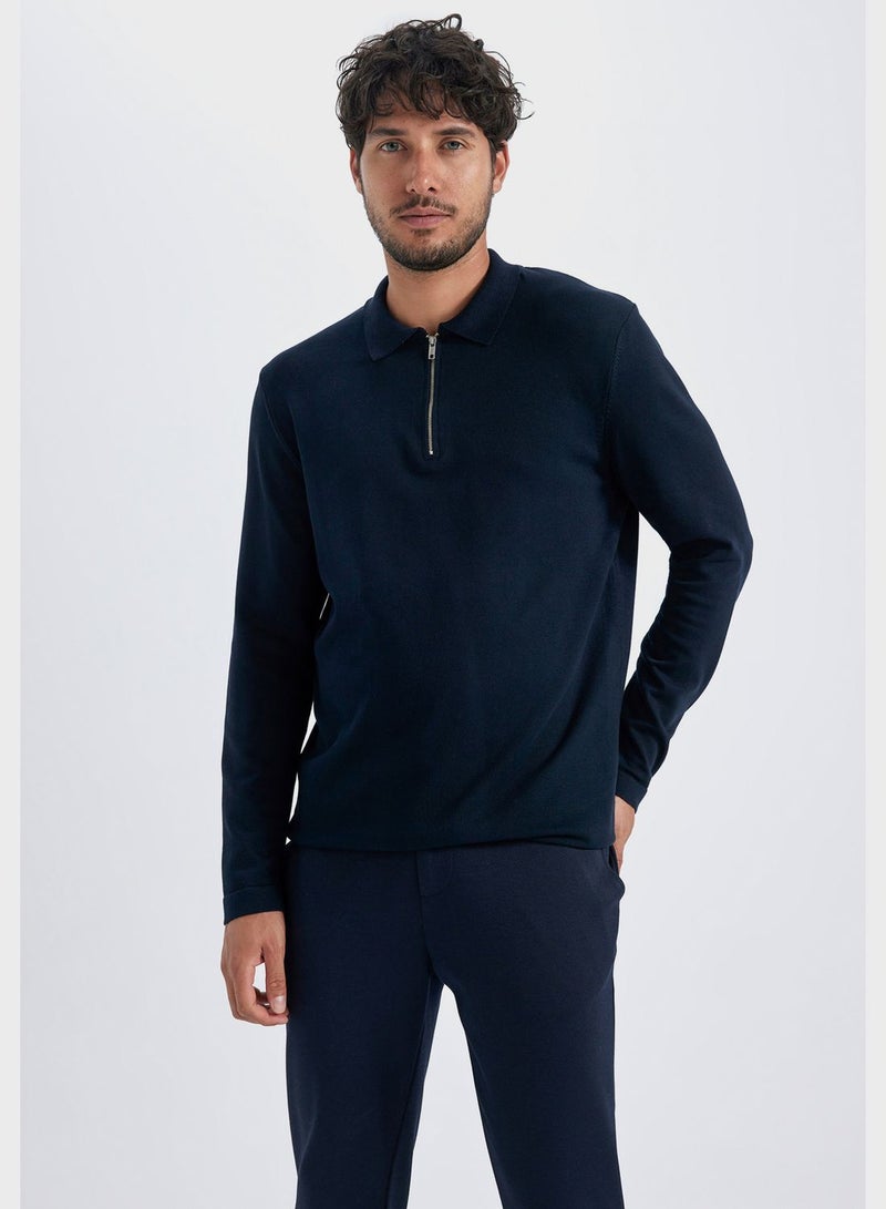 DeFacto Zip Detail Sweater  - Image 1