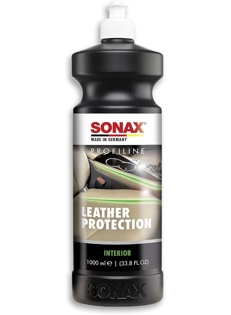 SONAX Profiline Leather Protection 1 Liter Professional-Grade Leather Care Cream Restores Natural Pliability - Image 1