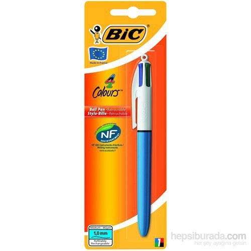 Bic 4 Color Ballpoint 1 Pack BL - Image 1