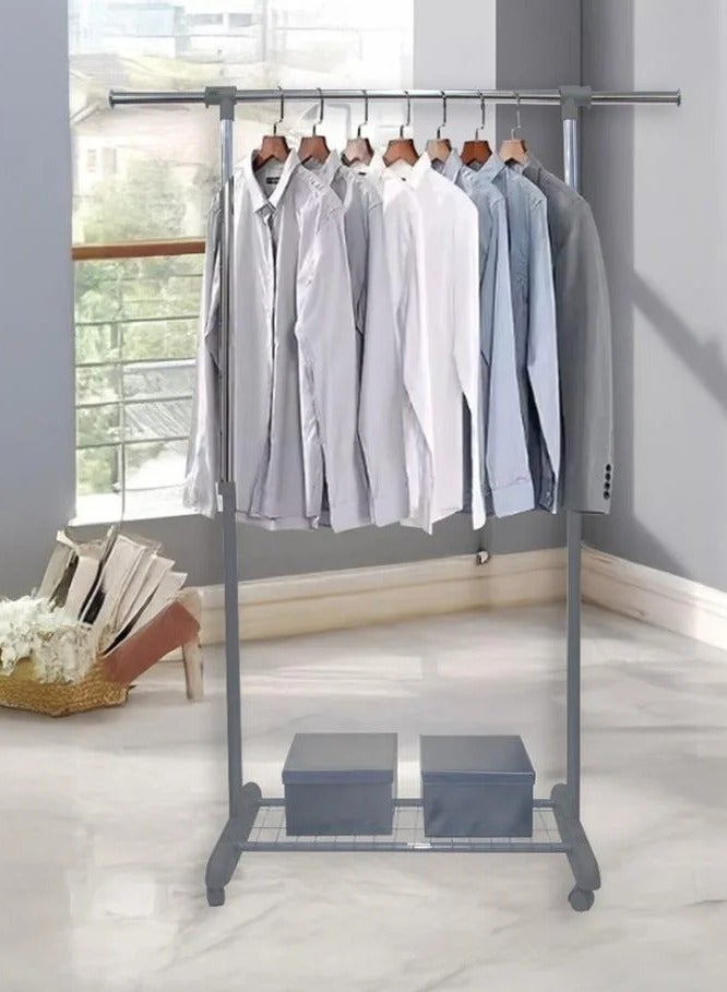 إستلو علاقة ملابس متعددة الاستخدامات بعجلات - تصميم عملي وأنيق - Image 1