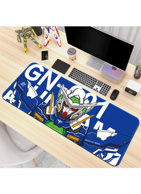 Gundam Mecha Style Anime Game Super Large Mouse Pad Thickened Personality Keyboard Pad Laptop Computer Office Desk Mat-Color:900x 400x 3mm Edge Lock-Pattern:Up To [22-08]]