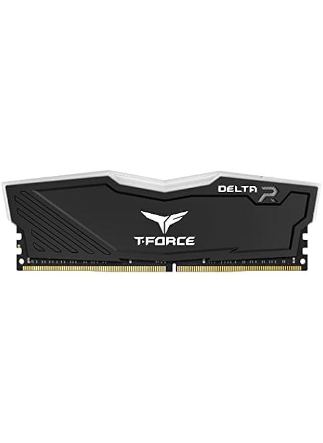 32GB T-Force Delta RGB DDR4 Desktop Gaming Memory Module Ram TF3D432G3600HC18JDC01 Black 3600MHz CL18 Kit 2x16GB PC4-28800