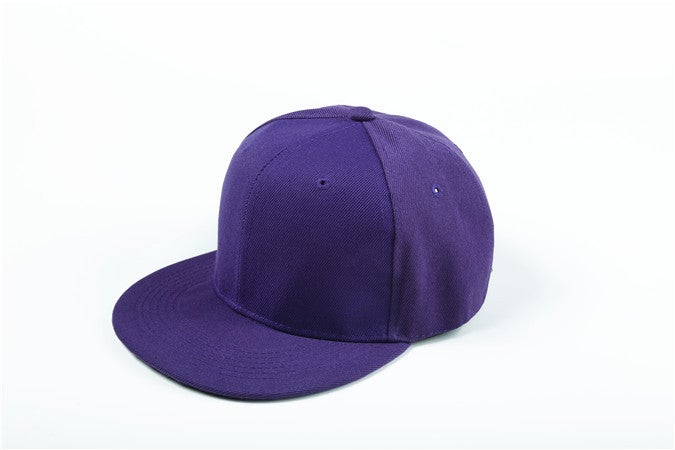 Korean version of outdoor solid color shading light board baseball cap hiphop flat along the tide men and women sunscreen cap cap wholesale Black Black - Image 2