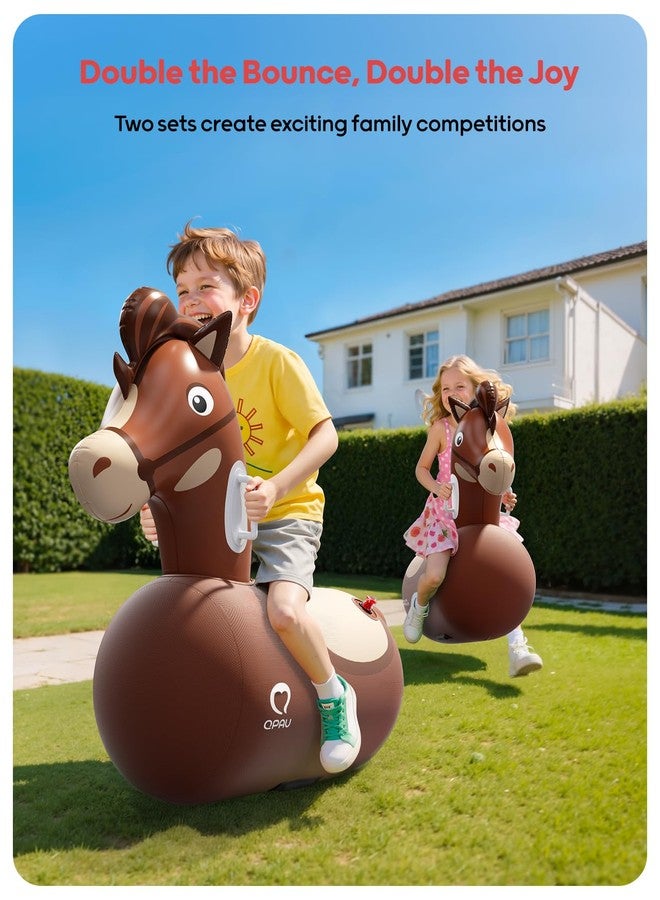 QPAU Inflatable Bouncy Horse 1 Pack - Image 2