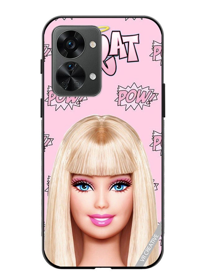 Protective Case Cover For OnePlus Nord 2T Brat Barbie Design Multicolour
