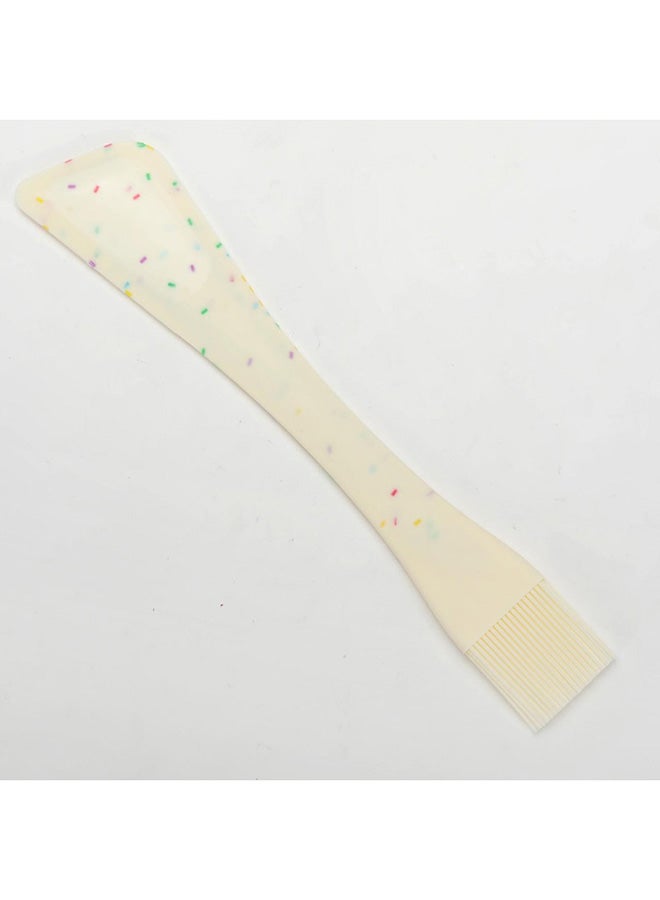 Home Pro 2 In 1 Baking Brush Sptula White - Image 2