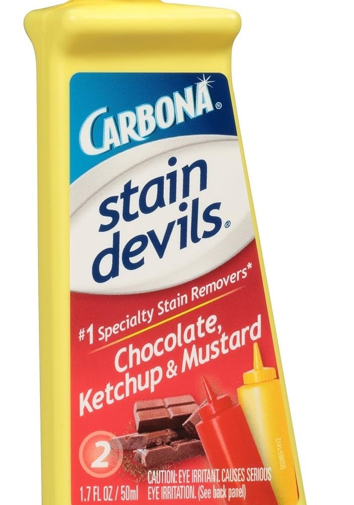 Carbona Stain Devils #2 Stain Remover for Chocolate, Ketchup & Mustard - 1.7oz - Image 2