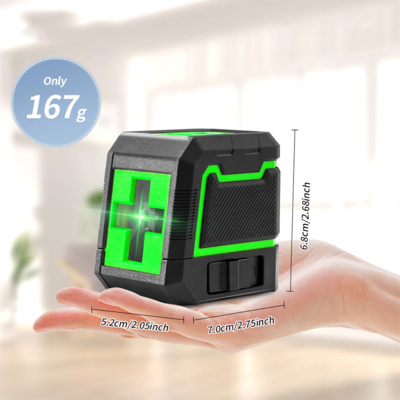 Self-Leveling Level, 2 Lines Level Green Cross Beam Line, Alignment Tool for Picture Hanging and DIY Application - Image 3