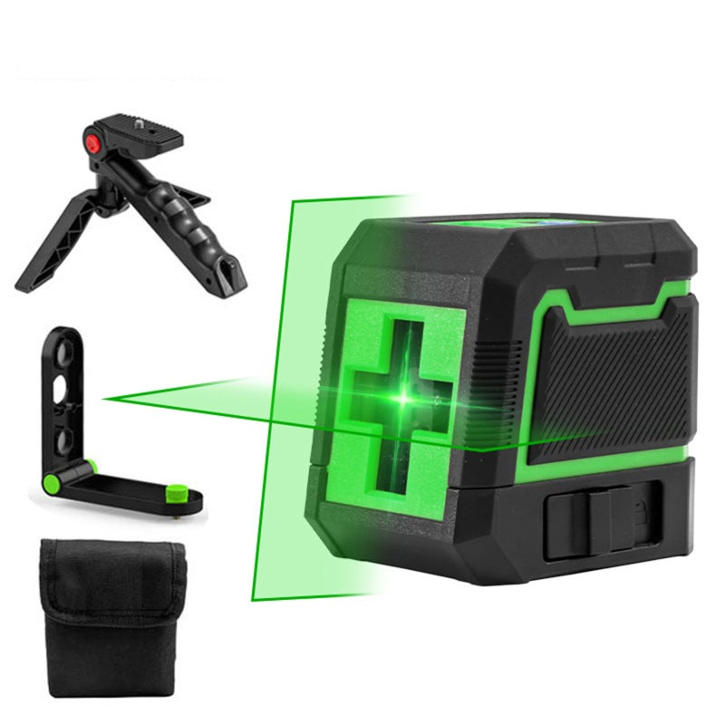 Self-Leveling Level, 2 Lines Level Green Cross Beam Line, Alignment Tool for Picture Hanging and DIY Application - Image 1