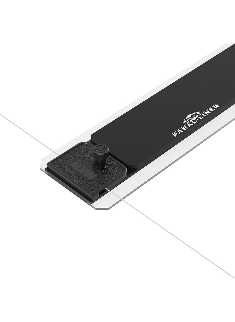 Alvin ALVIN ParalLiner Mobile Parallel Straight Edge 42 Model 110142 Drafting and Architecture Tool Great for Students and Professionals  42 Inches  - Image 1