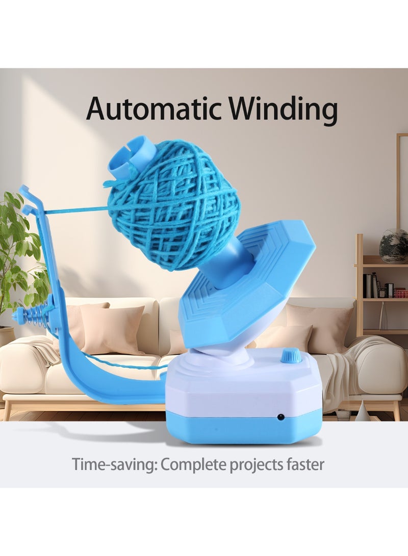 Electric Yarn Ball Winder, USB-Powered Yarn Winding Machine for Organizing Yarn Skeins, Knitting, and Crafting Tools - Image 3