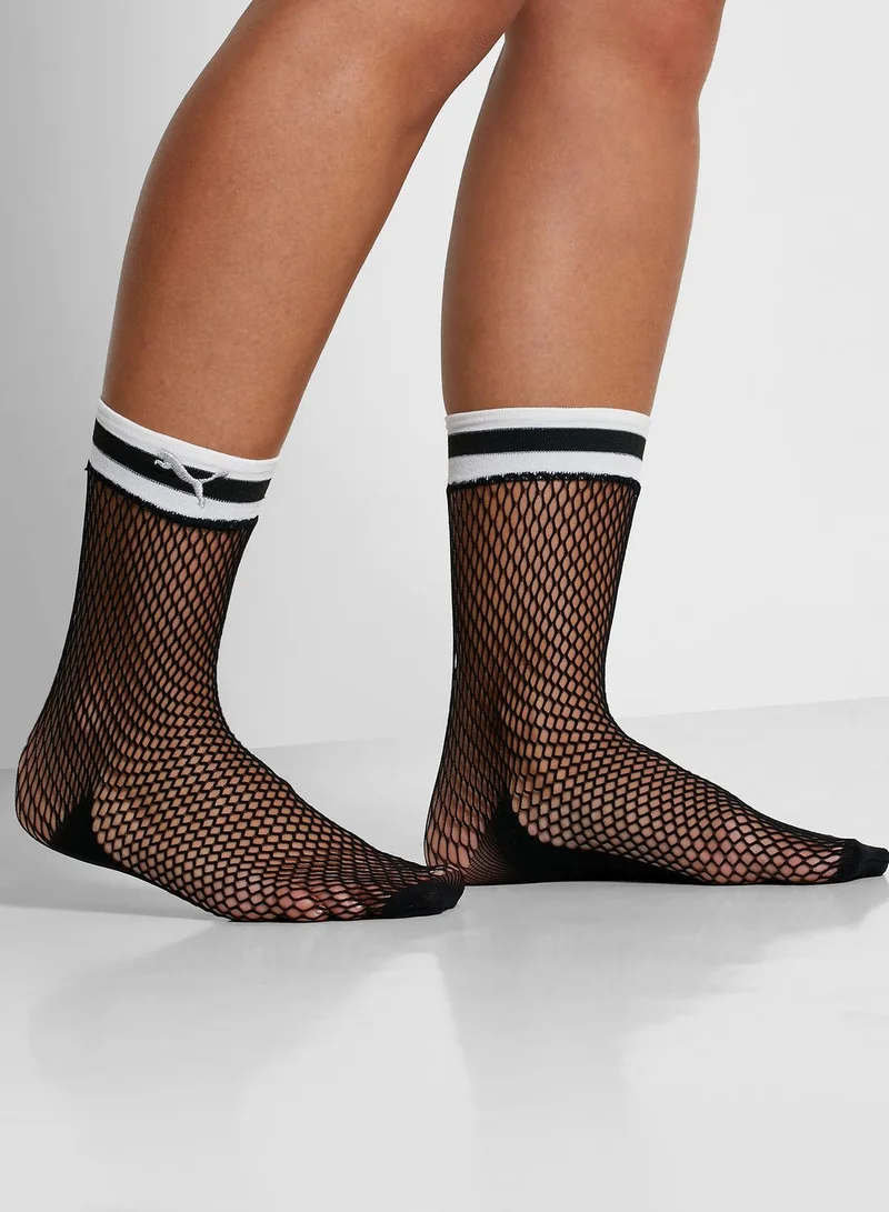 PUMA Selena Gomez Fishnet Socks