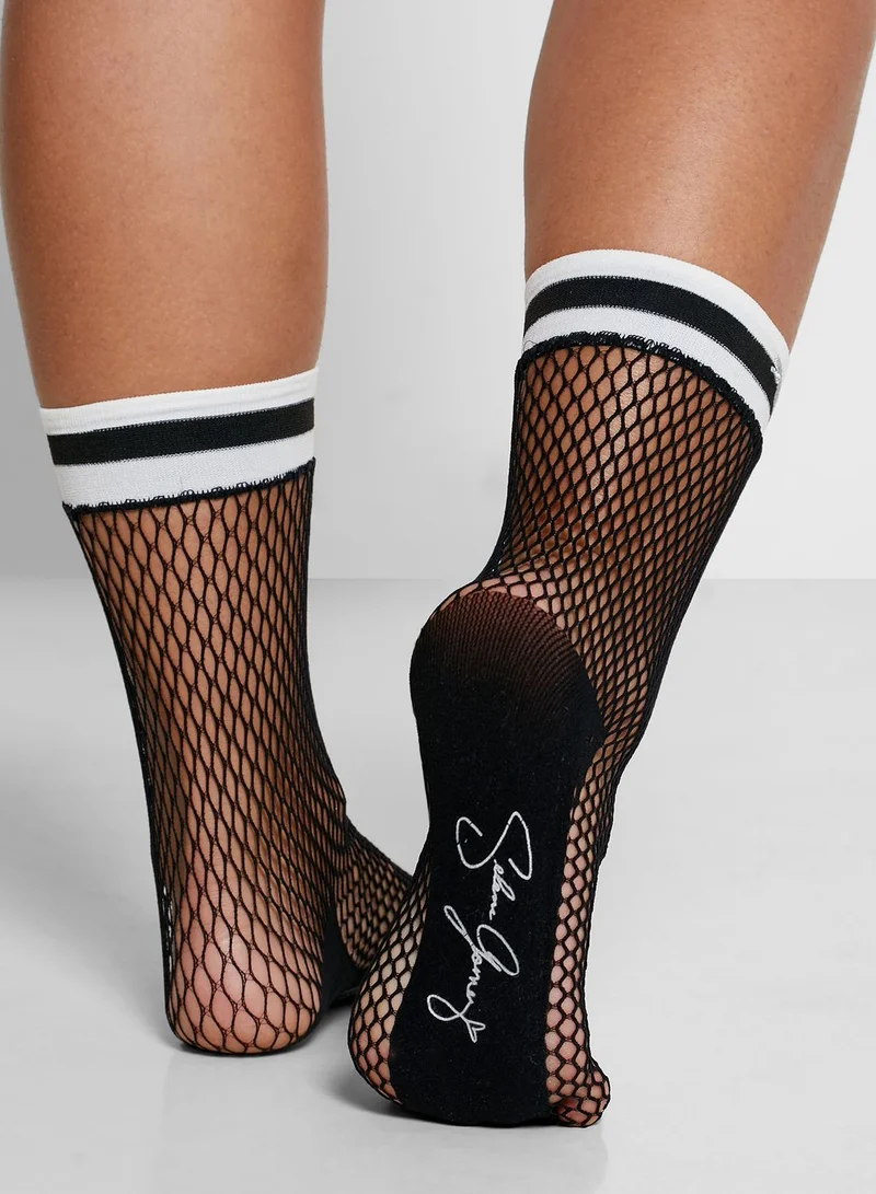 PUMA Selena Gomez Fishnet Socks