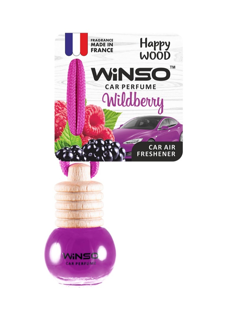 وينسو معطر جو فاخر – Happy Wood Wildberry عطر ذو رائحة غريبة وساحرة. العطر مصنوع في فرنسا C160 (عبوة من قطعتين) - Image 4