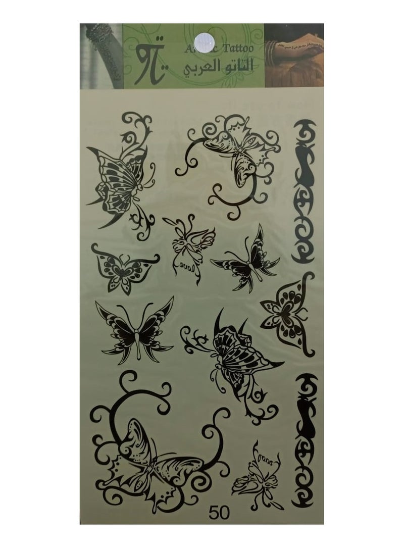 Temporary Tattoo Sticker