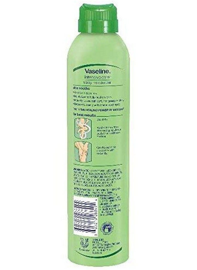 Vaseline Intensive Care Spray Moisturizer Aloe Soothe Spray Lotion Moisturizer For Dry Skin With Microdroplets Of Lotion (Pack Of 2 6.5 Oz Ea)  - Image 3