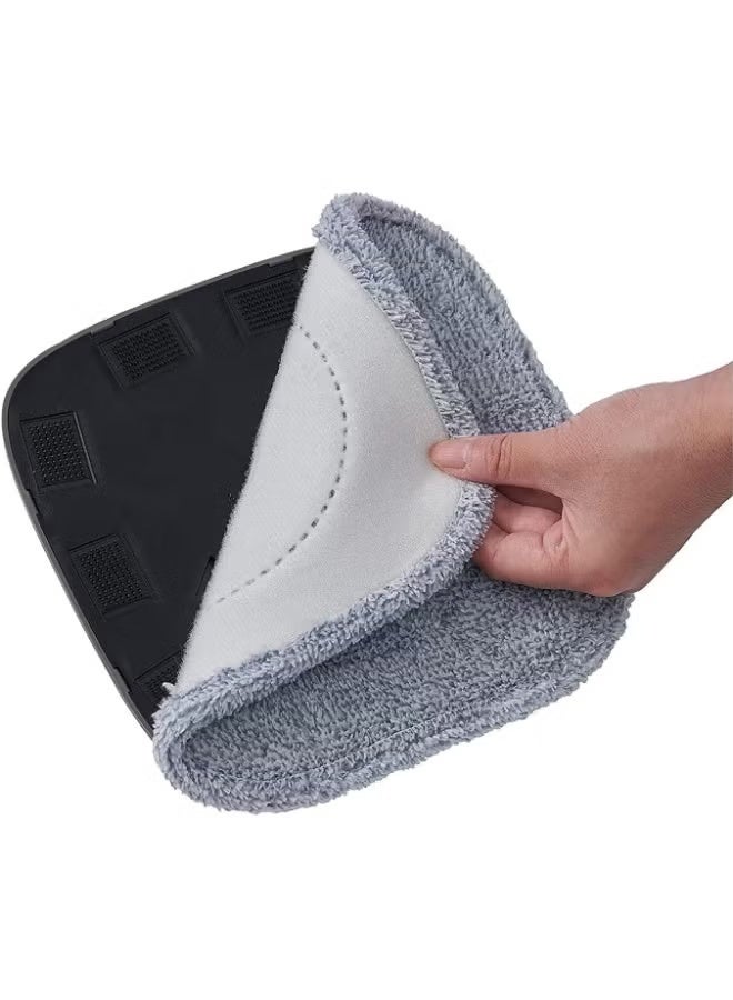 3 PCS Square Mop Cloth Replacement Spare Parts Ultra-Fine Fiber Cotton Mop Have Strong Water Absorption - Image 2