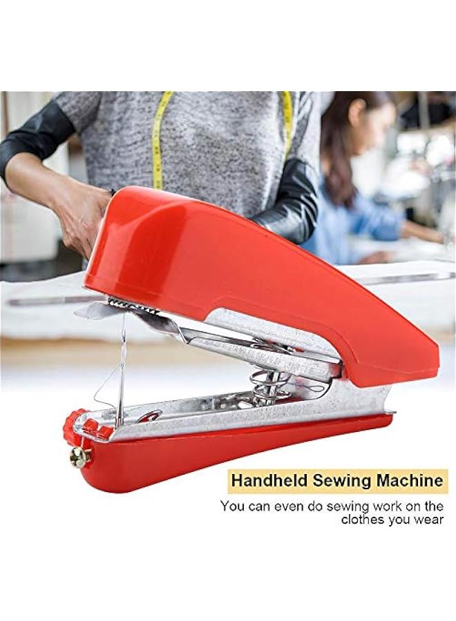 Handheld Sewing Machine, Mini Portable Stitch Manual Sewing Machine, Quick Repairing Tool for Home Office Car Travel Use - Image 2