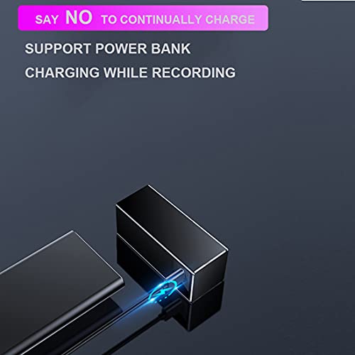 TECHNOVIEW Digital Voice Actiavted Recorder 32GB, Portable Audio Sound Recording Device for Home Office Meetings (64GB Recorder Long Working) - Image 3