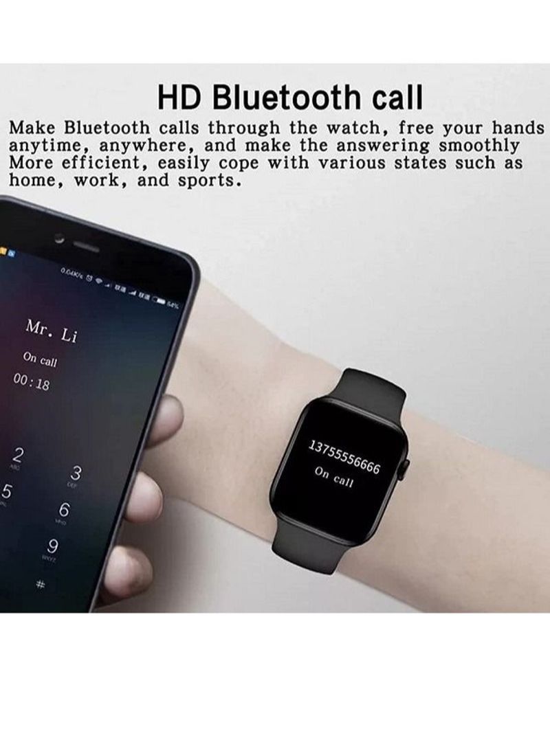 NIBEMINENT HW22 Pro Fitness Smartwatch for IOS Android Black - Image 2