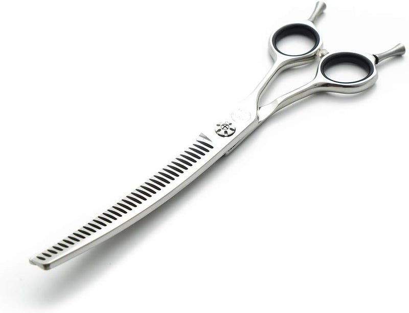 Moontay Professional 7.0" Dog Grooming Chunkers Scissors - Japan 440C Stainless Steel - Image 1