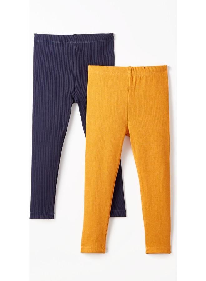 June Girl 2-Pack Camisole Tight Light Indigo - Mustard - Image 2