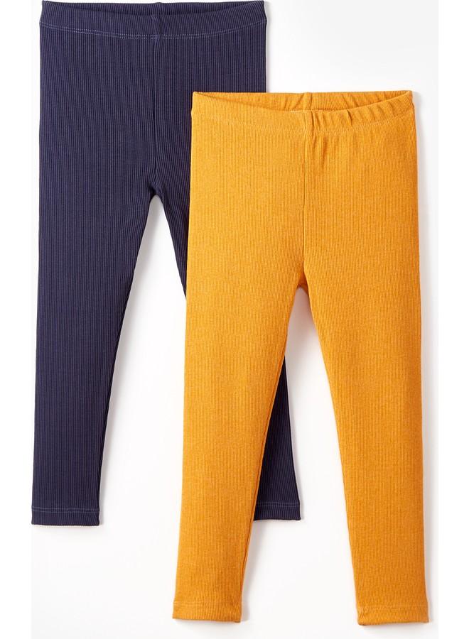 June Girl 2-Pack Camisole Tight Light Indigo - Mustard - Image 1