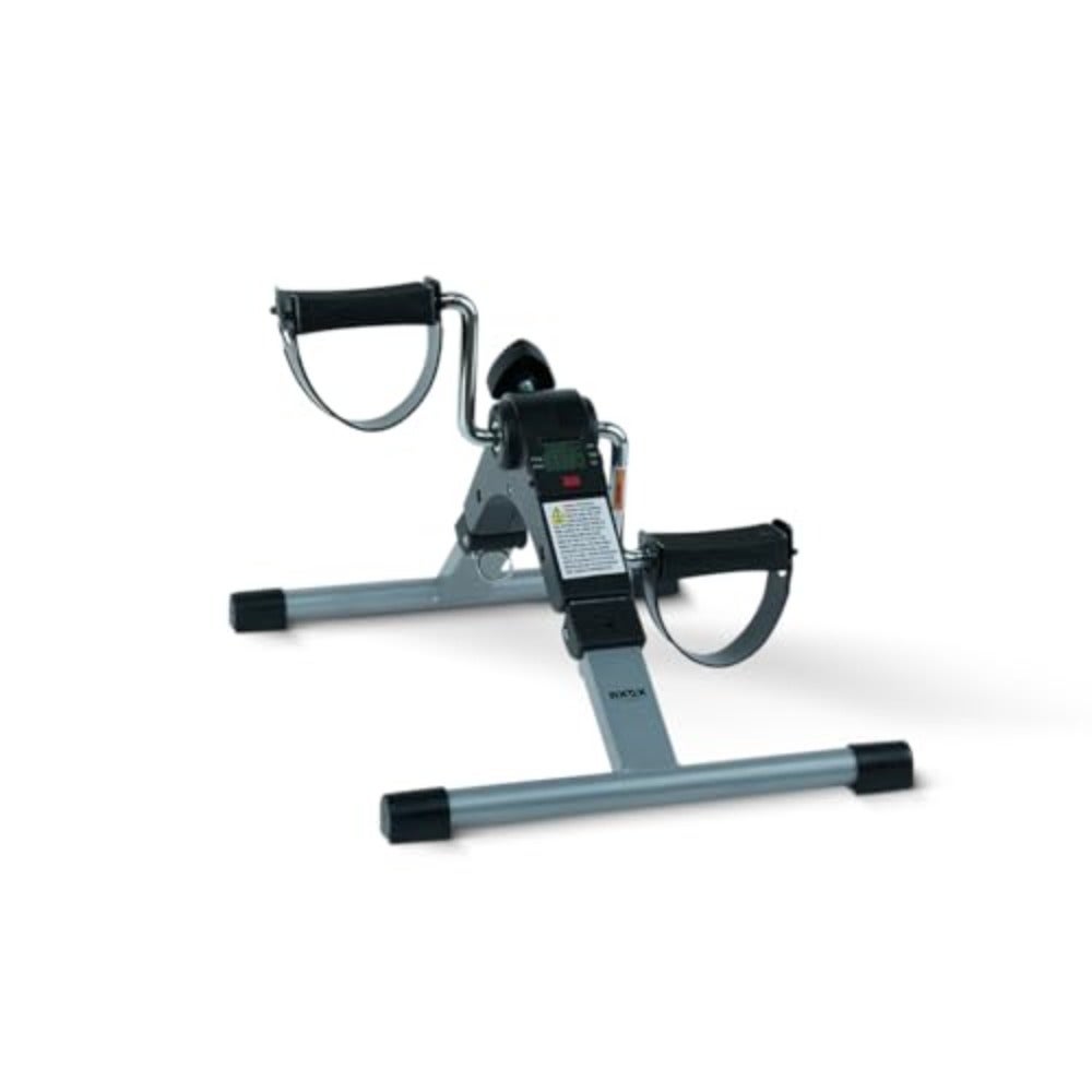 Fitness EZ Bike Pedal Exerciser - Compact Under-Desk Exercise Bike for Legs Arms Adjustable Resistance Home Office Physical Therapy Use 360 Smooth Rotation Non-Slip Base 2.5 kg Weight